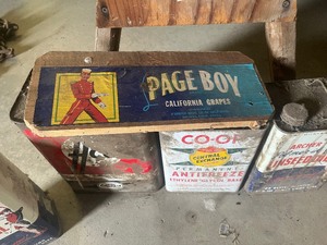 Vintage cans