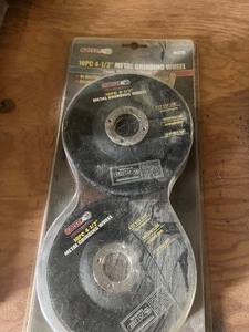 4 electric grinder and discs