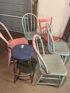 Lot  of chairs