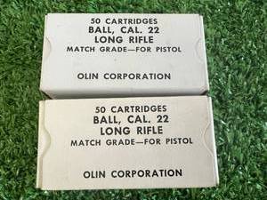 2 500 Count Boxes Olin 22 Long Rifle Cartridges Match Grade-For Pistol