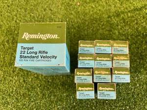 Remington Target 22 Long Rifle Standard Velocity 21 50 Count Boxes