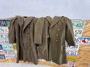 Vintage Military Long Coats
