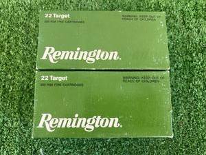 2 500 Count Boxes Remington Target 22 Long Rifle Cartridges