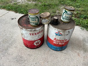 Vintage Oil Cans
