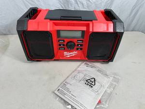 Brand New Milwaukee M18 18-Volt Lithium-Ion Cordless Jobsite Radio