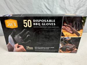 New Oklahoma Joes 50 Count Disposable BBQ Gloves