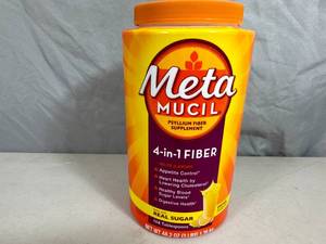 New Large 3 lb Canister of Metamucil