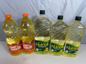 5 New Bottles of Cooking Oil