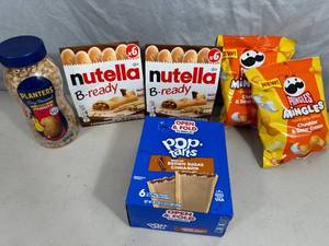 New Nutella Items, Peanuts, Pop Tarts, & More