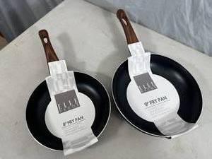 2 New Elle Decor Fry Pans