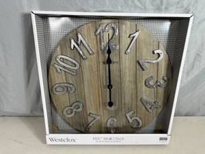 New 15.5 inch Wall Clock