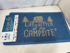 New Camping Themed Welcome Mat