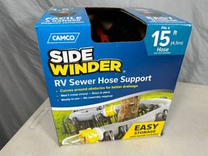 New Camco Side Winder RV Sewer Hose Support