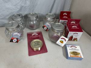 New Kilner Preserve Jars with Extra Lids, Seals, Rings
