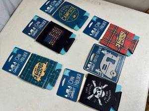 New Camping Themed Can Coolers and Magnetic Bottle Opener