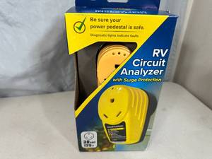 New RV  Camper Circuit Analyzer  Pedastel Tester  Surge Protector