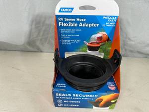 New RV Sewer Hose Flexible Adapter
