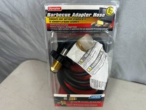 New BBQ Propane Adapter Hose