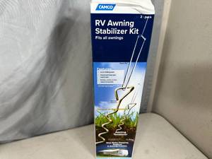 New 2 Pack RV Awning Stablizer Kit