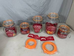 New Kilner Clip-Top Jars with Extra Seals