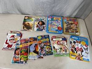 New Travel Games, Coloring Books, Etc