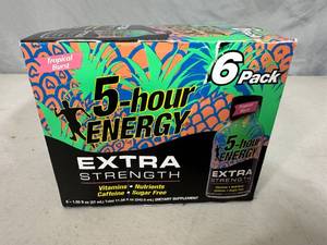 New 6 Pack of 5 Hour Energy Shots
