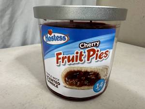 New Hostess Cherry Fruit Pies Candle - 3 Wick