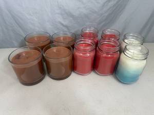 10 New Soy Blend Candles