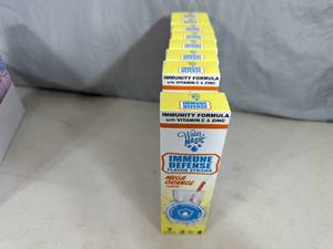 8 Boxes of Water Magic Immune Defense Flavor Straws - Mega Orange Flavor