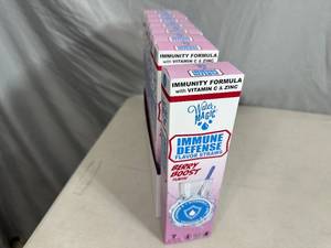 8 Boxes of Water Magic Immune Defense Flavor Straws - Berry Boost Flavor