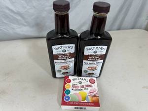 New Watkins Baking Vanilla, Food Coloring