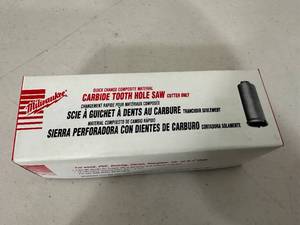 New Milwaukee Carbide Tooth Hole Saw 1 -18