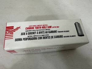 New Milwaukee Carbide Tooth Hole Saw 1