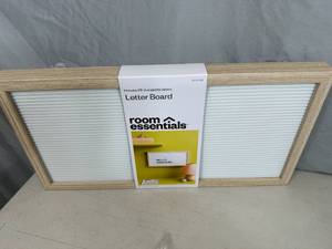 New Message Board with Letters