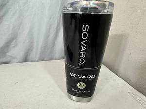 New Sovaro 20 oz Stainless Steel Insulated Tumbler with Lid