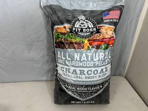New 20 lb Bag of Pit Boss BBQ Hardwood Pellets