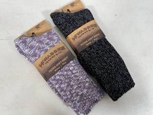2 New Pairs of Hiwassee Ultra Soft Ragg Socks