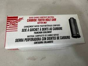 New Milwaukee Carbide Tooth Hole Saw 1-14