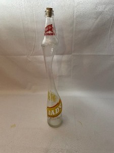 lot 708 image: Big Daddy Glass Bottle With Cork Lid