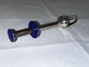 lot 602 image: Antique Scandinavian Silver Plated Small Sweden Sugar Cube Holder Tongs