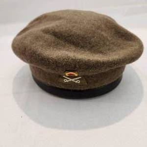 lot 606 image: WWII German Bundeswehr Tanker BeretHelmut & Sons of Norway Captains Hat