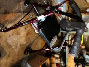lot 970 image: Guardian New Walker With Basket And Fold Down Seat