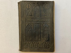 lot 741 image: Antique Bible And An Antique Catechism