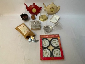 lot 756 image: Assortment Of Miscellaneous Items, Including Two Teapot Thermometers