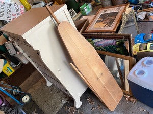 lot 919 image: Antique Wood Ironing Board