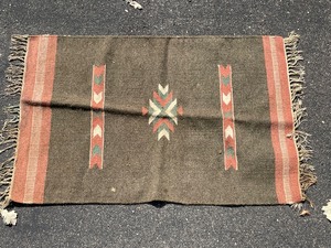 lot 929 image: Vintage Woven Rug