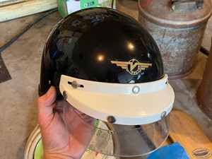 lot 936 image: Vintage Motorcycle Helmet