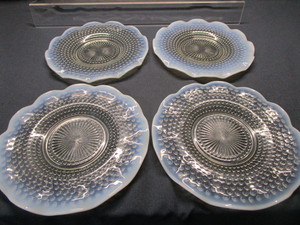 Four Dinner Plates, AH Moonstone