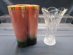 Hull & Lead Crystal Vases
