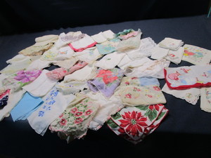 Vintage Hankies with Childrens